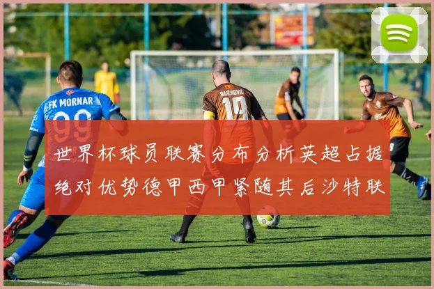 世界杯球员联赛分布分析英超占据绝对优势德甲西甲紧随其后沙特联排名第六