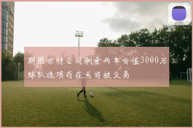 斯图尔特合同剩余两年价值3000万球队选项存在或将被交易